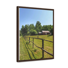 Load image into Gallery viewer, Nordic Countryside - Canadiana - Farmhouse Art Photography - Gallery Canvas Wraps, Vertical Frame
