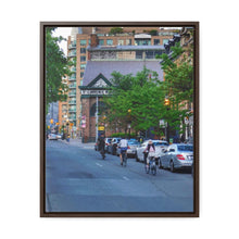 Load image into Gallery viewer, St. Lawrence Market - Old Toronto Photography - Oil Sketch on Canvas | Gallery Canvas Wraps, Vertical Frame
