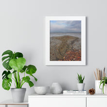 Load image into Gallery viewer, Autumn Sandbar - Nature Photography - Photographic Art | Framed Vertical Poster
