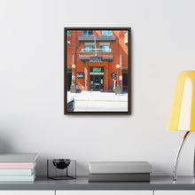 Load image into Gallery viewer, HOTEL - Toronto Architecture Photography - Oil Sketch on Canvas | Gallery Canvas Wraps, Vertical Frame
