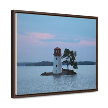 Load image into Gallery viewer, Mystic Northern Lighthouse - Nordic Photography - Photographic Art - Gallery Canvas Wraps, Horizontal Frame
