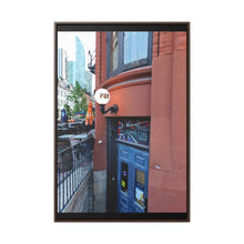 Load image into Gallery viewer, Pub Photo Art - British Pub Photography - Old Town Toronto - Oil Sketch on Canvas - Gallery Canvas Wraps, Vertical Frame
