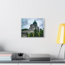 Load image into Gallery viewer, Saint Joseph Oratory Montreal - Cathedral Scene - European Style Photo Art - Summer Basilica Scene - Oil Painting Art | Canvas Gallery Wraps
