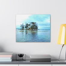 Load image into Gallery viewer, Island Cottage Photography - Nordic Art - Oil Sketch on Canvas | Canvas Gallery Wraps
