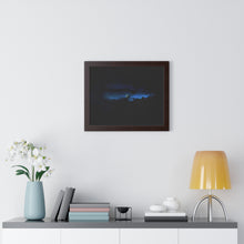 Load image into Gallery viewer, Good Night Crescent Moon - Night Photography - Photographic Art - Framed Horizontal Poster
