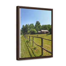 Load image into Gallery viewer, Nordic Countryside - Canadiana - Farmhouse Art Photography - Gallery Canvas Wraps, Vertical Frame
