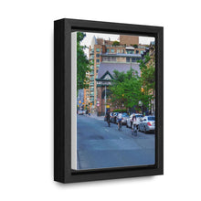 Load image into Gallery viewer, St. Lawrence Market - Old Toronto Photography - Oil Sketch on Canvas | Gallery Canvas Wraps, Vertical Frame
