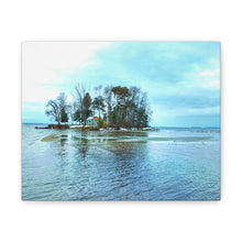 Load image into Gallery viewer, Island Cottage Photography - Nordic Art - Oil Sketch on Canvas | Canvas Gallery Wraps
