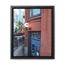 Load image into Gallery viewer, Pub Photo Art - British Pub Photography - Old Town Toronto - Oil Sketch on Canvas - Gallery Canvas Wraps, Vertical Frame
