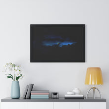 Load image into Gallery viewer, Good Night Crescent Moon - Night Photography - Photographic Art - Framed Horizontal Poster
