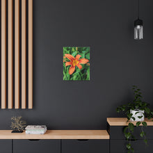 Load image into Gallery viewer, Flower Garden Photography - Nature Art - Photographic Art - Oil Sketch on Canvas - Canvas Gallery Wraps
