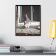 Load image into Gallery viewer, Bird Art Drawing - Nature Photography - Ink sketch on Canvas | Gallery Canvas Wraps, Vertical Frame
