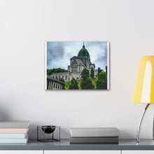 Load image into Gallery viewer, Saint Joseph Oratory Montreal - Cathedral Scene - European Style Photo Art - Summer Basilica Scene - Oil Painting Art | Canvas Gallery Wraps
