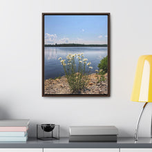 Load image into Gallery viewer, Flower Nature Photography - Nordic Daffodils - Oil Sketch on Canvas - Gallery Canvas Wraps, Vertical Frame
