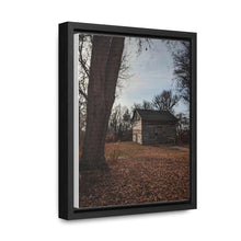 Load image into Gallery viewer, Old Cabin Cottage Homestead - Rustic Photography - Oil Sketch on Canvas | Gallery Canvas Wraps, Vertical Frame
