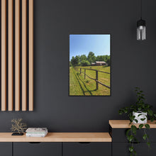 Load image into Gallery viewer, Nordic Countryside - Canadiana - Farmhouse Art Photography - Gallery Canvas Wraps, Vertical Frame
