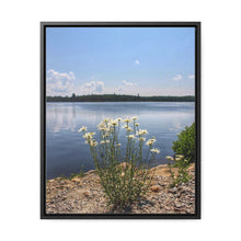 Load image into Gallery viewer, Flower Nature Photography - Nordic Daffodils - Oil Sketch on Canvas - Gallery Canvas Wraps, Vertical Frame
