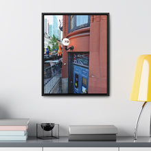 Load image into Gallery viewer, Pub Photo Art - British Pub Photography - Old Town Toronto - Oil Sketch on Canvas - Gallery Canvas Wraps, Vertical Frame
