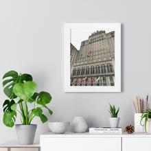 Load image into Gallery viewer, Royal York Hotel - Iconic Toronto Scene - Photographic Art - Framed Vertical Poster
