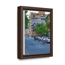 Load image into Gallery viewer, St. Lawrence Market - Old Toronto Photography - Oil Sketch on Canvas | Gallery Canvas Wraps, Vertical Frame
