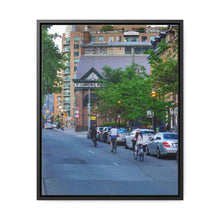 Load image into Gallery viewer, St. Lawrence Market - Old Toronto Photography - Oil Sketch on Canvas | Gallery Canvas Wraps, Vertical Frame
