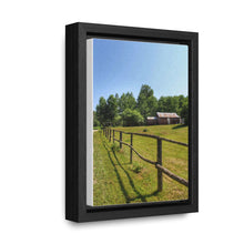 Load image into Gallery viewer, Nordic Countryside - Canadiana - Farmhouse Art Photography - Gallery Canvas Wraps, Vertical Frame
