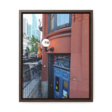 Load image into Gallery viewer, Pub Photo Art - British Pub Photography - Old Town Toronto - Oil Sketch on Canvas - Gallery Canvas Wraps, Vertical Frame
