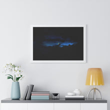 Load image into Gallery viewer, Good Night Crescent Moon - Night Photography - Photographic Art - Framed Horizontal Poster
