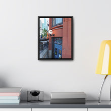 Load image into Gallery viewer, Pub Photo Art - British Pub Photography - Old Town Toronto - Oil Sketch on Canvas - Gallery Canvas Wraps, Vertical Frame
