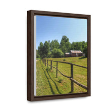 Load image into Gallery viewer, Nordic Countryside - Canadiana - Farmhouse Art Photography - Gallery Canvas Wraps, Vertical Frame
