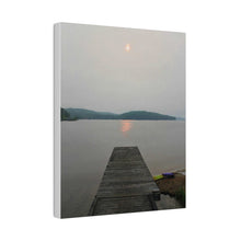 Load image into Gallery viewer, Dockside Sunrise - Sunrise Photography - Morning Sunrise - Photographic Art - Matte Canvas, Stretched, 0.75&quot;
