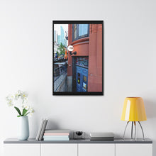 Load image into Gallery viewer, Pub Photo Art - British Pub Photography - Old Town Toronto - Oil Sketch on Canvas - Gallery Canvas Wraps, Vertical Frame
