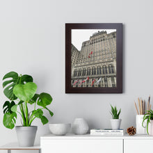 Load image into Gallery viewer, Royal York Hotel - Iconic Toronto Scene - Photographic Art - Framed Vertical Poster
