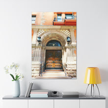 Load image into Gallery viewer, Exclusive Toronto Club - Old Architecture Photography - Oil Sketch on Canvas - Canvas Gallery Wraps
