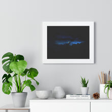 Load image into Gallery viewer, Good Night Crescent Moon - Night Photography - Photographic Art - Framed Horizontal Poster
