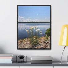 Load image into Gallery viewer, Flower Nature Photography - Nordic Daffodils - Oil Sketch on Canvas - Gallery Canvas Wraps, Vertical Frame
