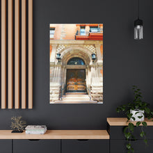 Load image into Gallery viewer, Exclusive Toronto Club - Old Architecture Photography - Oil Sketch on Canvas - Canvas Gallery Wraps
