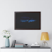 Load image into Gallery viewer, Good Night Crescent Moon - Night Photography - Photographic Art - Framed Horizontal Poster
