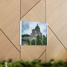 Load image into Gallery viewer, Saint Joseph Oratory Montreal - Cathedral Scene - European Style Photo Art - Summer Basilica Scene - Oil Painting Art | Canvas Gallery Wraps
