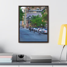 Load image into Gallery viewer, St. Lawrence Market - Old Toronto Photography - Oil Sketch on Canvas | Gallery Canvas Wraps, Vertical Frame
