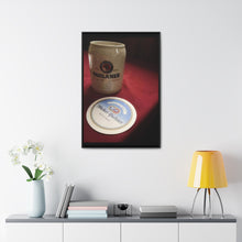 Load image into Gallery viewer, Paulaner Beer Bavaria - Bavarian Photographic Art - Still Life Painting - Oil Sketch on Canvas | Gallery Canvas Wraps, Vertical Frame
