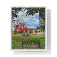 Load image into Gallery viewer, Remembrance Day - Lest We Forget - Canadian Soldier Art - Canadian Photography | Premium Framed Vertical Poster
