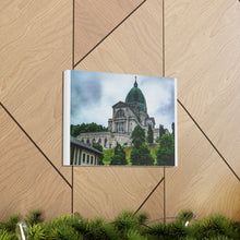 Load image into Gallery viewer, Saint Joseph Oratory Montreal - Cathedral Scene - European Style Photo Art - Summer Basilica Scene - Oil Painting Art | Canvas Gallery Wraps
