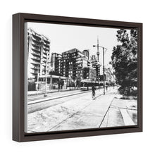 Load image into Gallery viewer, Iconic Toronto - Urban Photography - Pencil Sketch Art | Horizontal Framed Premium Gallery Wrap Canvas
