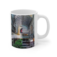 Load image into Gallery viewer, Toronto Eaton Centre Timelapse Piece - Nordstrom Photo Art - Retro Timelapse Sign Piece | Ceramic Mug 11oz
