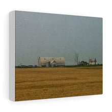 Load image into Gallery viewer, Old Farm - Countryside Scene - Oil Sketch on Canvas |  Gallery Wraps
