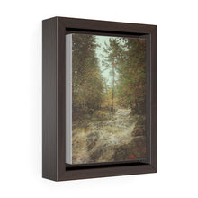 Load image into Gallery viewer, Canadiana Waterfall Piece - Canadian Wall Art | Vertical Framed Premium Gallery Wrap Canvas
