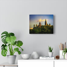 Load image into Gallery viewer, Parliament Hill Ottawa - Oil Sketch Canadiana - Old Architecture | Canvas Gallery Wraps
