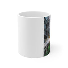 Load image into Gallery viewer, Toronto Eaton Centre Timelapse Piece - Nordstrom Photo Art - Retro Timelapse Sign Piece | Ceramic Mug 11oz
