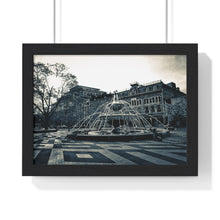 Load image into Gallery viewer, Berczy Park Toronto - European Inspired Urban Scene - Old Architecture - Photographic Print | Premium Framed Horizontal Poster
